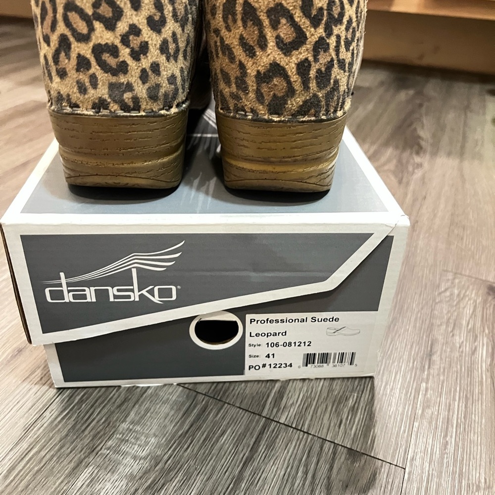 Dansko Leopard Print Women's Shoes